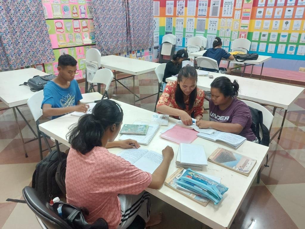Student with certificate